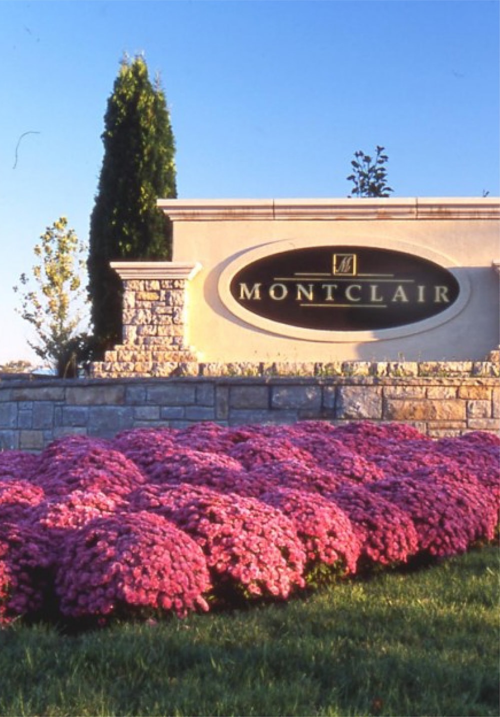 Welcome sign for Montclair