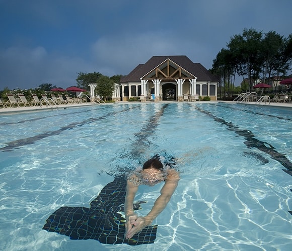 Community pool at burkitt place